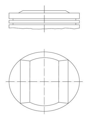PİSTON COMPLETE 84 MM BMW