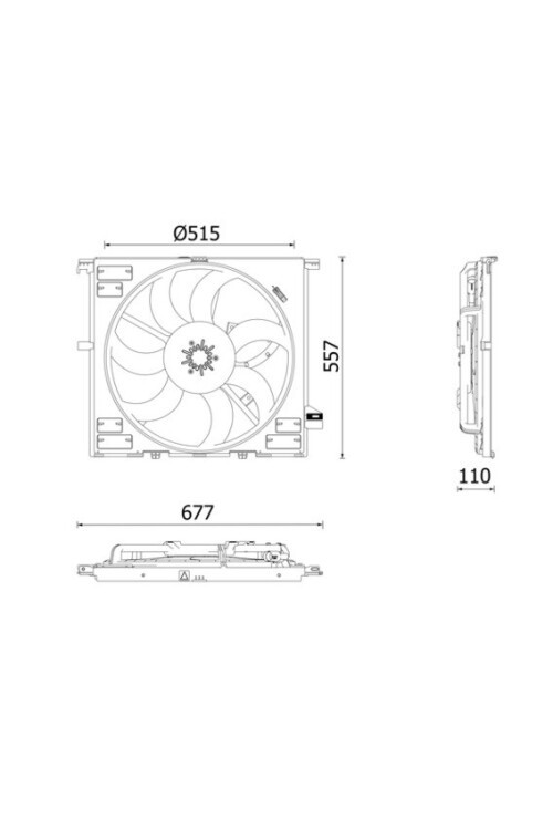 RADİATOR-CONDENSER FAN ALFA ROMEO STELVIO