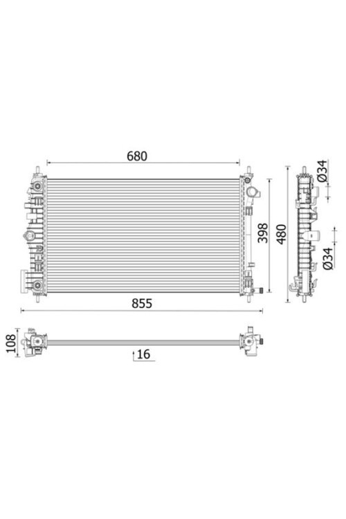 RADİATOR OPEL INSIGNIA