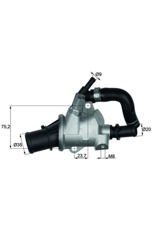TERMOSTAT KOMPLE ALFA ROMEO 166 936 88C