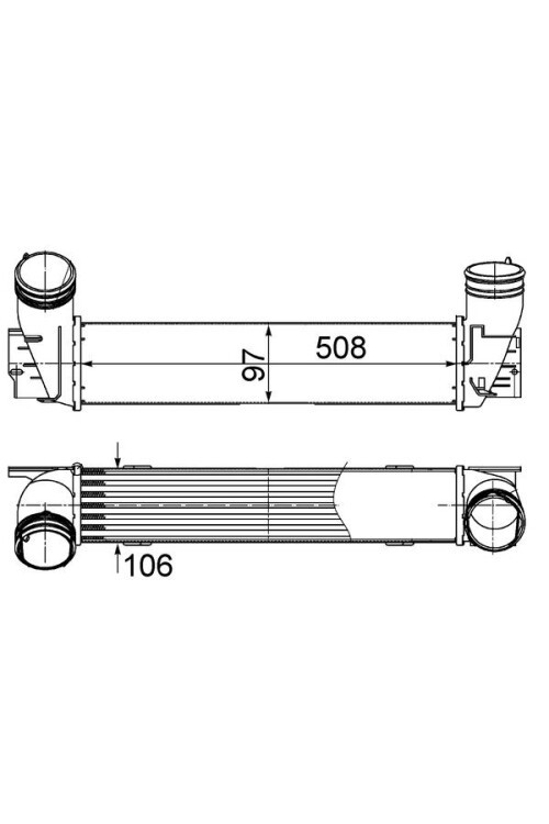 TURBO RADYATORU BMW E90 M57 N57