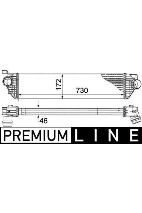 TURBO RADYATÖRÜ RENAULT MASTER III 10> OPEL MOVANO B 10> 2.3dCi