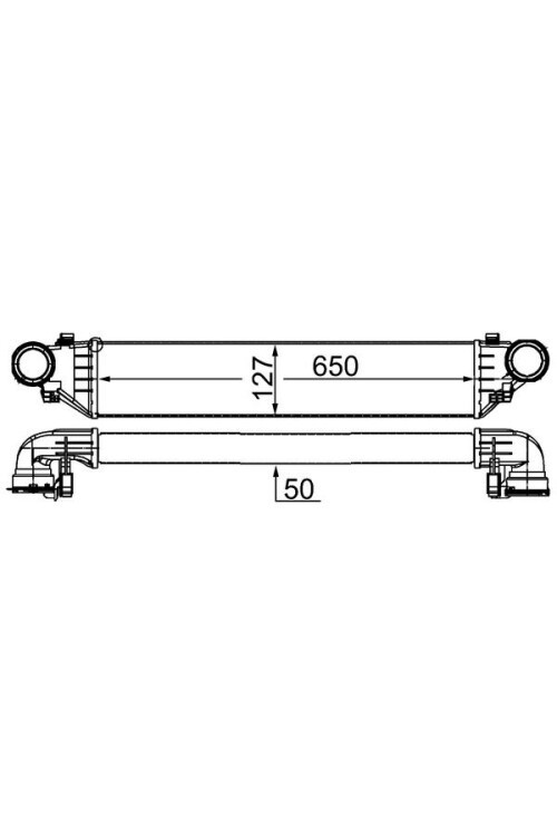 TURBOSARJ RADYATORU MERCEDES W203 CL203 S203 C209 A209 R171