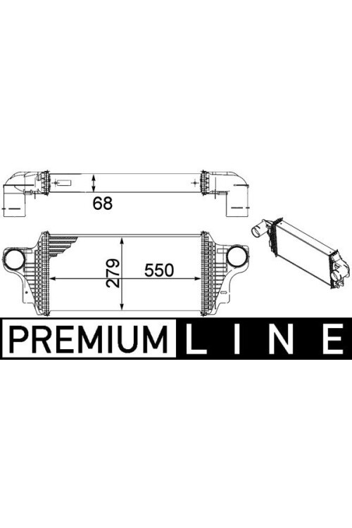 TURBOSARJ RADYATORU MERCEDES X164 W164