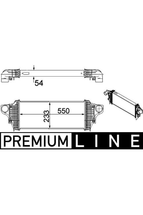 TURBOSARJ RADYATORU MERCEDES X164 W164 W251