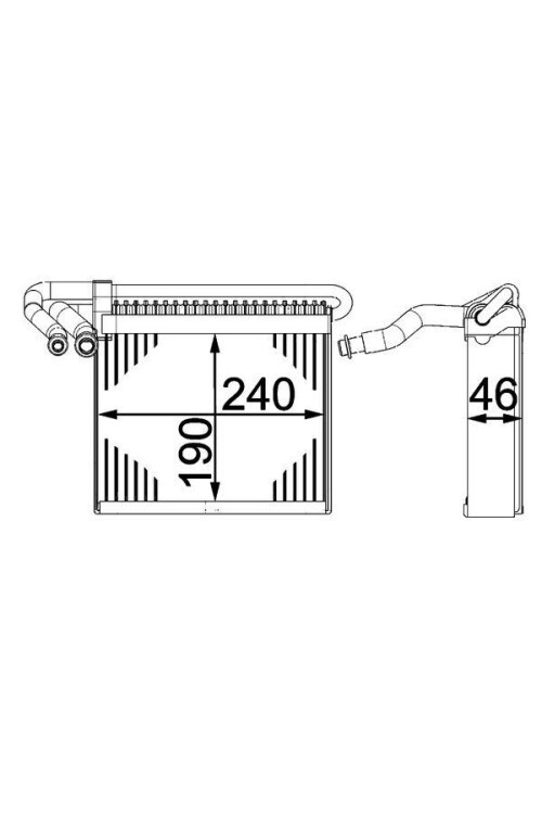 Verdampfer FORD FOCUS / C-MAX