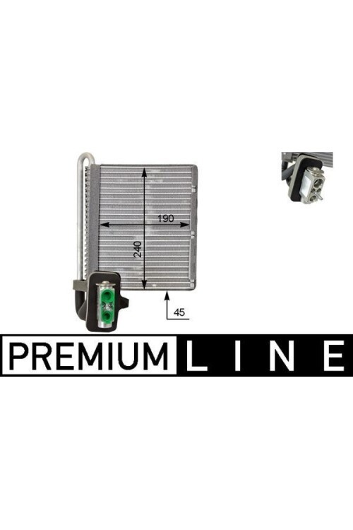 Verdampfer FORD FOCUS. C-MAX RHD