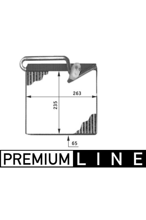 Verdampfer OPEL ASTRA G / ZAFIRA
