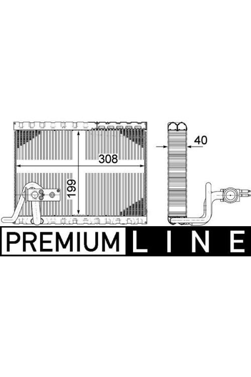 Verdampfer PEUGEOT 3008/5008 / CITR