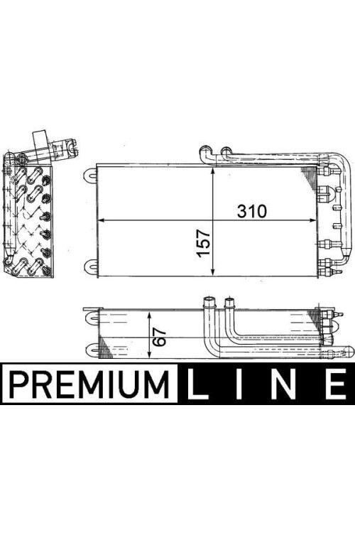 Verdampfer PORSCHE 911 993