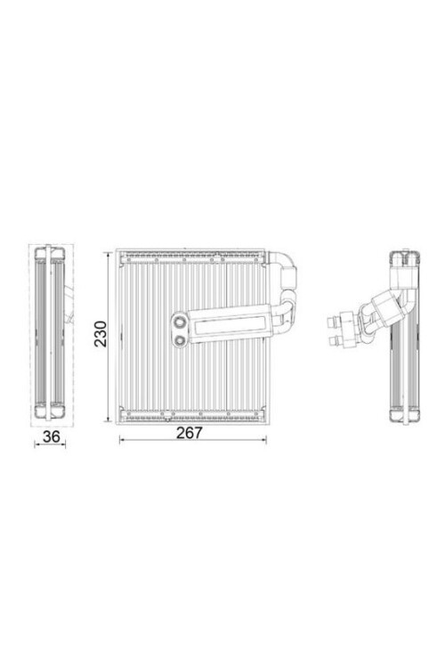Verdampfer VOLVO XC40 LHD