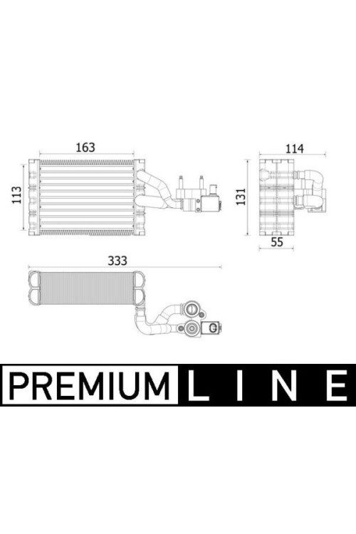 Verdampfer VOLVO XC90