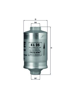 YAKIT FİLTRESİ In-line fuel filter
