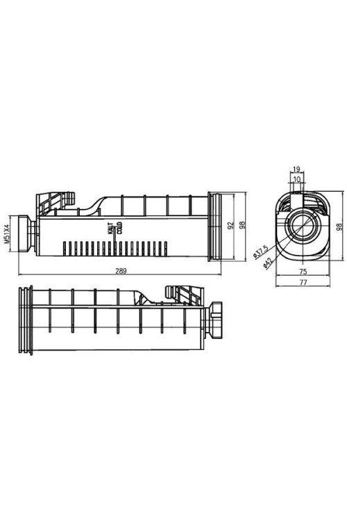 YEDEK SU DEPOSU BMW M40 M42 M43 M50 M52 E30 E34 E36 E39