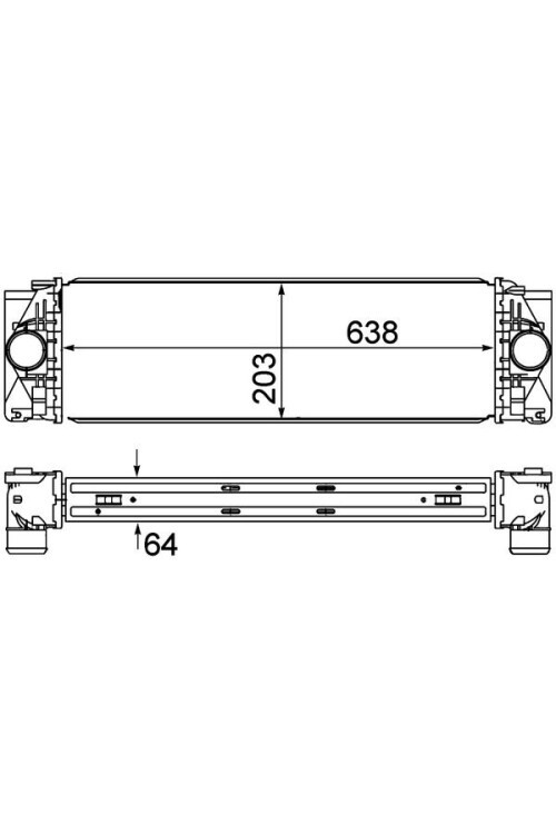 TURBOSARJ RADYATORU MERCEDES SPRINTER B906 . VW CRAFTER 30-35-50