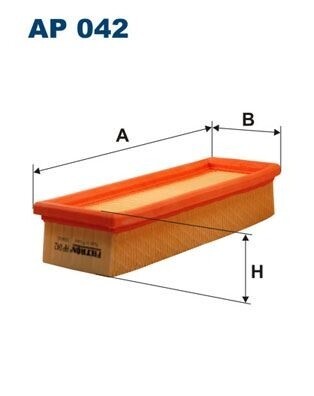 HAVA FİLTRESİ FIAT UNO 146/158/246 1.4 S İ.E. KAT. 70 70HP 09/89-12/94