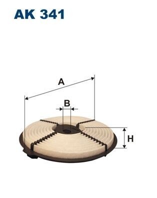 HAVA FİLTRESİ TOYOTA CARİNA II 1.6 XL 90HP 12/87-11/89