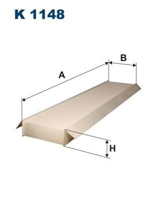 POLEN FİLTRESİ MONDEO III 11/00 >07 JAGUAR XTYPE 01-09 KARBONLU CU5141