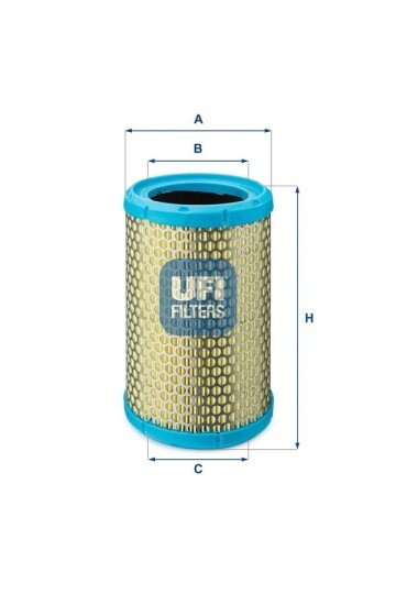 HAVA FİLTRESİ CLIO I 1.2 96-98 -CLIO II 98- - KNG 1.2 97- - EXP 1.2 - TWNG 1.2-1.2 16V