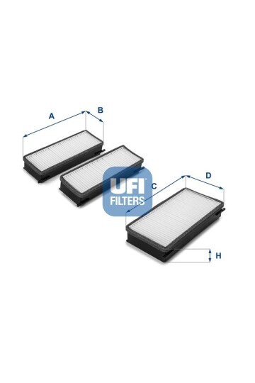 POLEN FİLTRESİ SCUDO-EXPERT-JUMPY SET CU19000-3