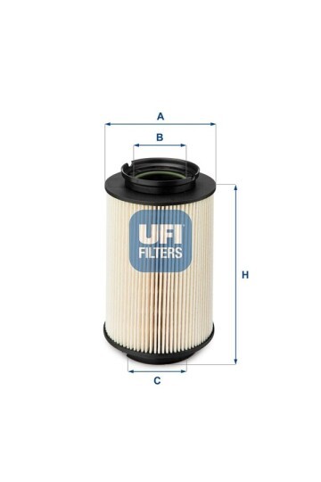 YAKIT FİLTRESİ CADDY 04- -GOLF 03- -JETTA 05-10 -OCTAVIA 04-10 -TOURAN 03-10 -LEON 05- 2.0 1.9 TDI