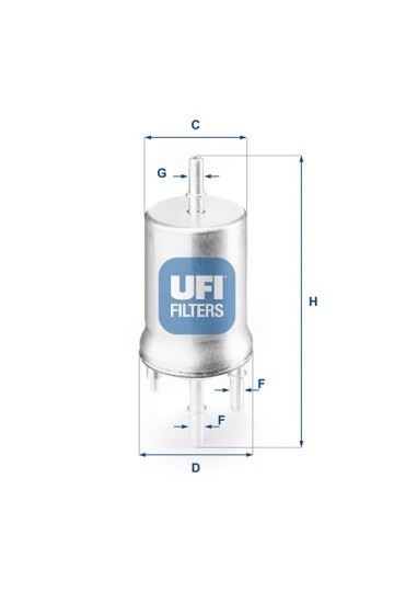 YAKIT FİLTRESİ CORDOBA-IBIZA-LEON-TOLEDO-OCTAVIA-CADDY-GOLF-JETTA-POLO-TOURAN 1.4-1.6 3 GİRİŞ OE