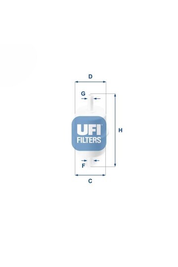 YAKIT FİLTRESİ IVECO DAILY III 99>07 NEW HOLLAND CASI IH 8MM