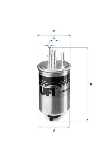 YAKIT FİLTRESİ LANDROVER DISCOVERY III 2.7TD 2004-2009 RANGEROVERSPORT 2.7TDVM JAGUAR 2.7D