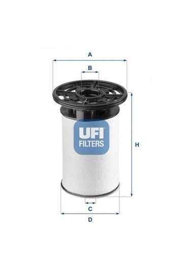 YAKIT FİLTRESİ PEUGEOT BOXER-CITROEN JUMPER 2.3 HDI FIAT DUCATO 10> 2.3D F1A Euro6 140/160PS ALFA R OMEO GIULIA 2.2D 15>