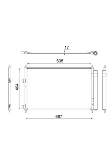A/C-Kondensator TOYOTA RAV 4 III ACA3
