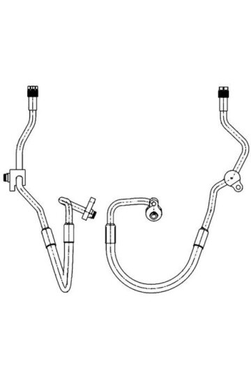 A/C-Schlauchgruppe FORD MONDEO IV / GALAXY