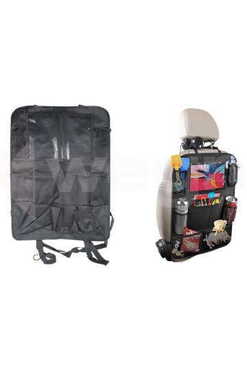 ARAÇ İÇİ KOLTUK ARKASI ORGANİZERİ TABLET TUTUCU