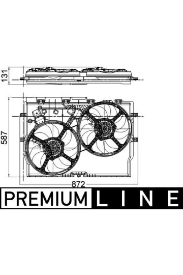 FAN MOTORU KOMPLE ÇİFTLİ DAVLUMBAZLI BOXER III-JUMPER III-DUCATO III 2.2-2.3-3.0 HDI-JTD AC/NAC