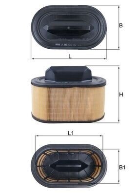 HAVA FİLTRESİ Air filter element