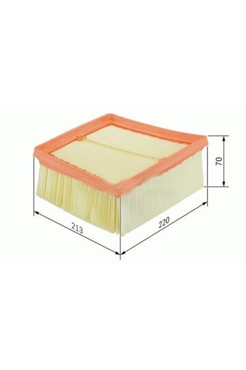 HAVA FİLTRESİ CORDOBA 02-09 - POLO 01- - IBIZA IV 02-09 1.4TDI-1.8T-1.8GTI-1.9TDI SÜNGERLİ