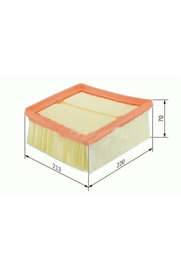 HAVA FİLTRESİ CORDOBA 02-09 - POLO 01- - IBIZA IV 02-09 - FABIA 00-08 1.4TDI-1.8T-1.8GTI-1.9TDI
