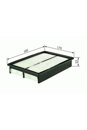 HAVA FİLTRESİ DAIHATSU SIRION-YRV 1.0 98-05 C1922 x