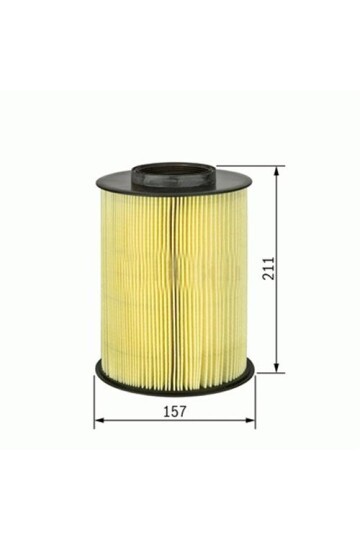 HAVA FİLTRESİ FOCUS II-III 04-11 > CMAX 1.6TDCI-1.8TDCI-2.0TDCI 07-11 > VOLVO S40 C30 V40 V50 04-