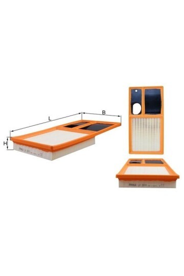 HAVA FİLTRESİ GOLF V-GOLF VI- CADDY III 1.4 I-POLO 1.4 16V 06>FABIA-OCTAVIA 1.4-IBIZA V 1.4-1.6