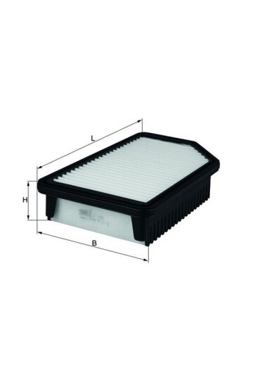 HAVA FİLTRESİ HYUNDAI ACCENT BLUE 1.4L 1.6L benzinli 10-> 1.6L CRDi dizel 10-> / KIA RIO 1.4L 1.6L benzinli 11-> 1.4L D4FC CRDİ 4 silindir 10->