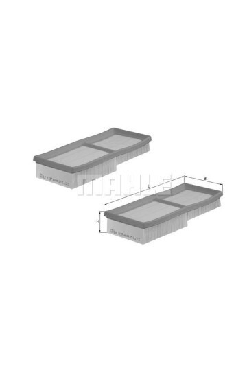 HAVA FILTRESI MERCEDES SLK-CLASS R170 00>04 . CHRYSLER CROSSFIRE 03>08