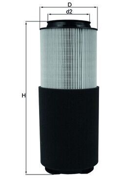 HAVA FİLTRESİ VOLVO S60 2.4 T5-2.5 T AWD 03-10 V70 II 2.4 T5-2.5 R SPORT 02-07