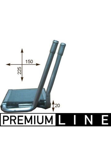 Innenraum-W rmetauscher KIA RIO 2005