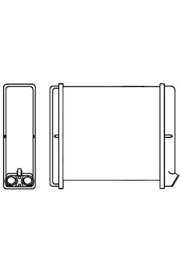 KALORİFER RADYATÖRÜ ASTRA F-CALIBRA A-VECTRA A 178x176x42