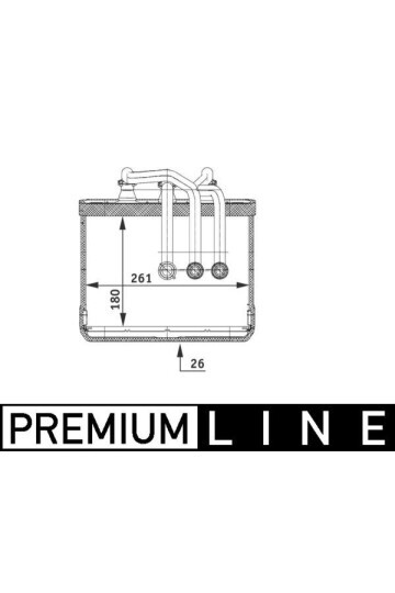 KALORIFER RADYATORU BMW E65 E66 PREMIUM LINE