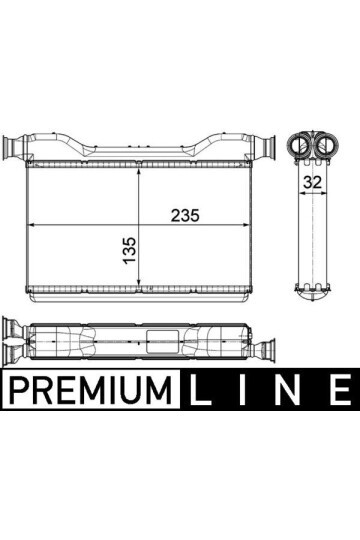 KALORIFER RADYATORU BMW F10 F01 F07 PREMIUM LINE
