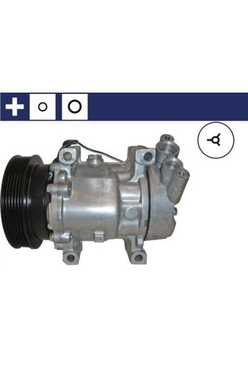 KLİMA KOMPRESÖRÜ CLIO I II SYMBOL 1.4-1.6 16V-1.5 DCI 01 >KNG 1.4-1.6 16V-1.5 DCI 97 > 125mm 6 KANAL