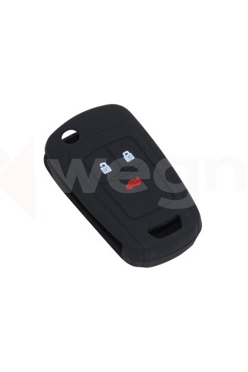 KONTAK ANAHTAR KUMANDA KORUYUCU KILIF SİLİKON SİYAH CHEVROLET CRUZE-AVEO