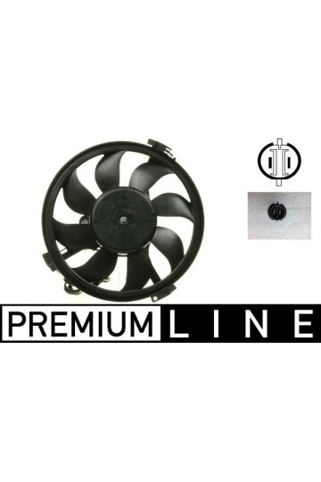 Kühlmittelkühler-/Kondensator-Lüfter VW PASSAT