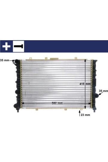 Kühlmittelkühler ALFA ROMEO 156
